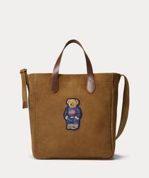 POLO RALPH LAUREN（ポロ ラルフ ローレン）の「Polo ベア ラフアウト スエード トート（トートバッグ）」