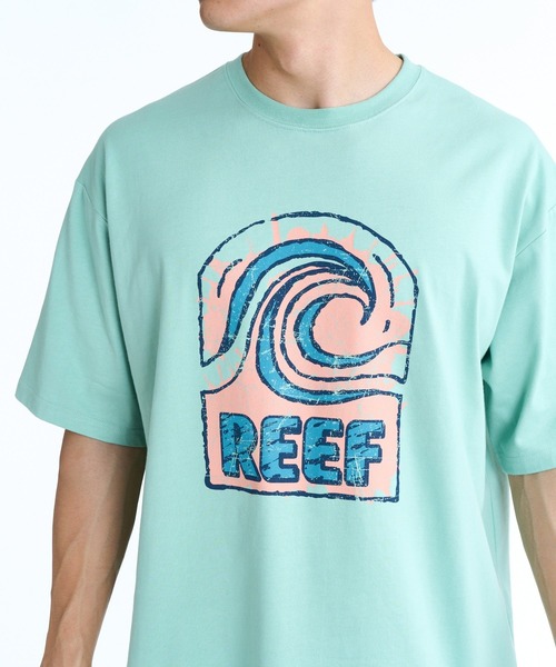 REEF(リーフ)の「REEF FUN GRAPHIC SS T Tシャツ 【2026年春夏モデル】/リーフグラフィック半袖Tシャツ(Tシャツ/カットソー・メンズ・イエロー/ホワイト/グリーン/ブラック・X-LARGE/LARGE/MEDIUM/SMALL)」の3枚目の写真
