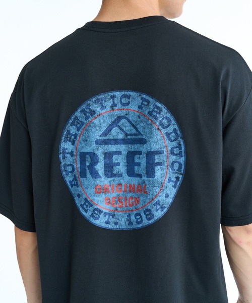 REEF(リーフ)の「REEF FUN GRAPHIC SS T Tシャツ 【2026年春夏モデル】/リーフグラフィック半袖Tシャツ(Tシャツ/カットソー・メンズ・イエロー/ホワイト/グリーン/ブラック・X-LARGE/LARGE/MEDIUM/SMALL)」の2枚目の写真