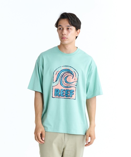 REEF(リーフ)の「REEF FUN GRAPHIC SS T Tシャツ 【2026年春夏モデル】/リーフグラフィック半袖Tシャツ(Tシャツ/カットソー・メンズ・イエロー/ホワイト/グリーン/ブラック・X-LARGE/LARGE/MEDIUM/SMALL)」の6枚目の写真
