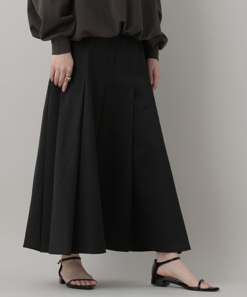 A part by（アパートバイ）の「ツヤタックフレア－スカート（スカート・レディース・ブラック/アイボリー/ベビーピンク・FREE）」の18枚目の写真