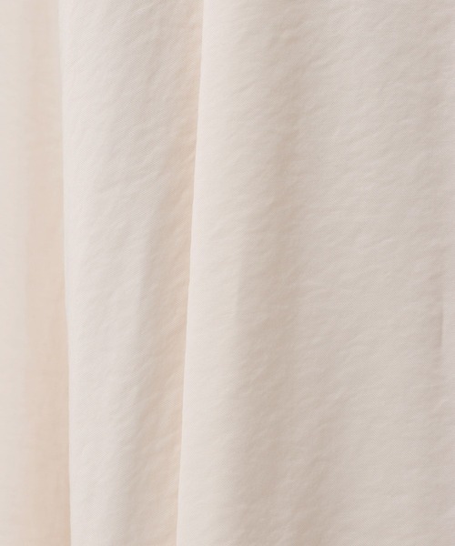 A part by（アパートバイ）の「ツヤタックフレア－スカート（スカート・レディース・ブラック/アイボリー/ベビーピンク・FREE）」の9枚目の写真