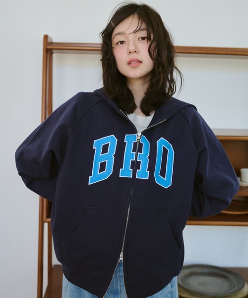 BRO Double-Zip Hoodie / BROダブルジップフーディー（パーカー