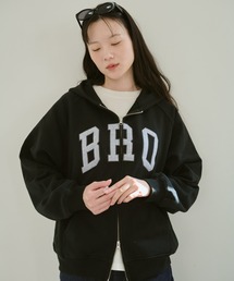 BROKEN BASE（ブロークンベース）の「BRO Double-Zip Hoodie（パーカー）」