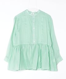 LE GLAZIK | LE GLAZIK/ル グラジック　ギャザーフレアシャツ　GATHERED FLARED SHIRT　LG-B0382 RAT(シャツ/ブラウス)