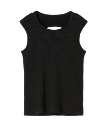 CUT OUT RIB / タンクトップ