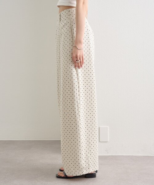mystic（ミスティック）の「ドットカーブパンツ（その他パンツ・レディース・アイボリー/ブラック/グレー・MEDIUM/LARGE）」の5枚目の写真