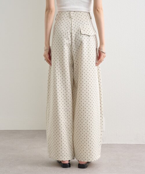 mystic（ミスティック）の「ドットカーブパンツ（その他パンツ・レディース・アイボリー/ブラック/グレー・MEDIUM/LARGE）」の6枚目の写真