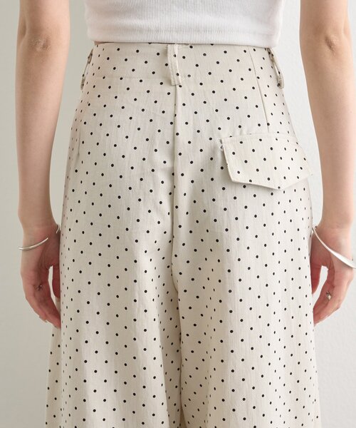 mystic（ミスティック）の「ドットカーブパンツ（その他パンツ・レディース・アイボリー/ブラック/グレー・MEDIUM/LARGE）」の7枚目の写真