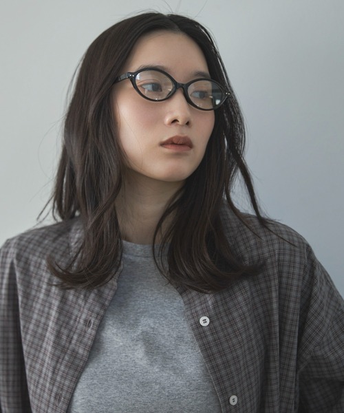 feepur（フェピュール）の「オーバルフレームグラス（サングラス・レディース・クリアブラウン/ブラウン/ブラック/クリア・FREE）」の4枚目の写真