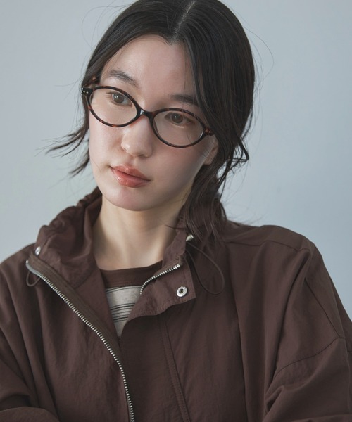 feepur（フェピュール）の「オーバルフレームグラス（サングラス・レディース・クリアブラウン/ブラウン/ブラック/クリア・FREE）」の3枚目の写真