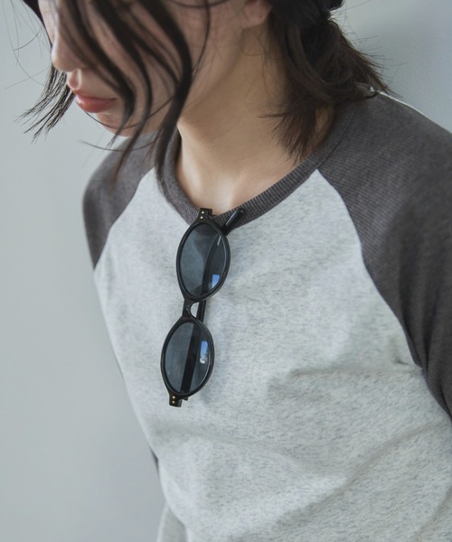 feepur（フェピュール）の「オーバルフレームグラス（サングラス・レディース・クリアブラウン/ブラウン/ブラック/クリア・FREE）」の2枚目の写真