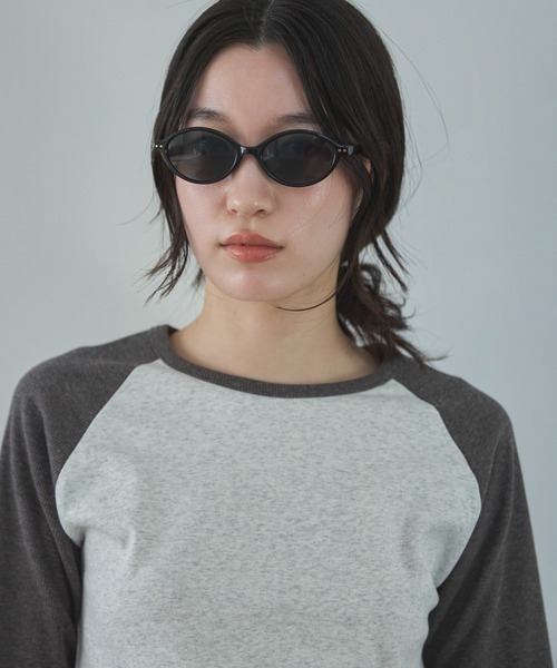 feepur（フェピュール）の「オーバルフレームグラス（サングラス・レディース・クリアブラウン/ブラウン/ブラック/クリア・FREE）」の5枚目の写真