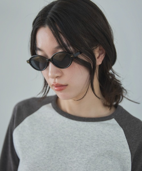 feepur（フェピュール）の「オーバルフレームグラス（サングラス・レディース・クリアブラウン/ブラウン/ブラック/クリア・FREE）」の6枚目の写真