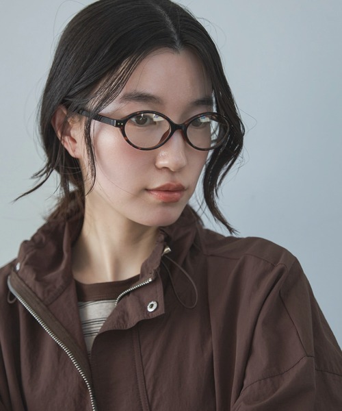 feepur（フェピュール）の「オーバルフレームグラス（サングラス・レディース・クリアブラウン/ブラウン/ブラック/クリア・FREE）」の19枚目の写真