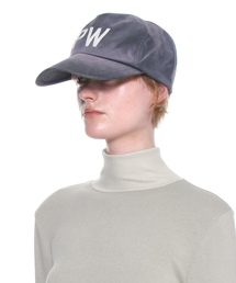 PARTIMENTO WOMEN（パルティメントウィメン）の「PWエンブロイダリーグランデッドキャップ_チャコール（キャップ）」