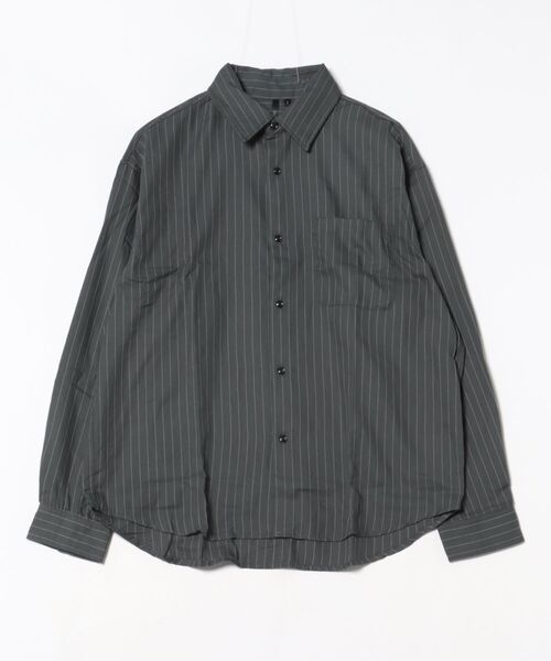 8(eight)(エイト)の「先染め長袖シャツ(シャツ/ブラウス・メンズ・グレー系その他/ホワイト系その他2/ブラック系その他/ブルー系その他/ホワイト系その他・LARGE/X-LARGE/MEDIUM)」の4枚目の写真