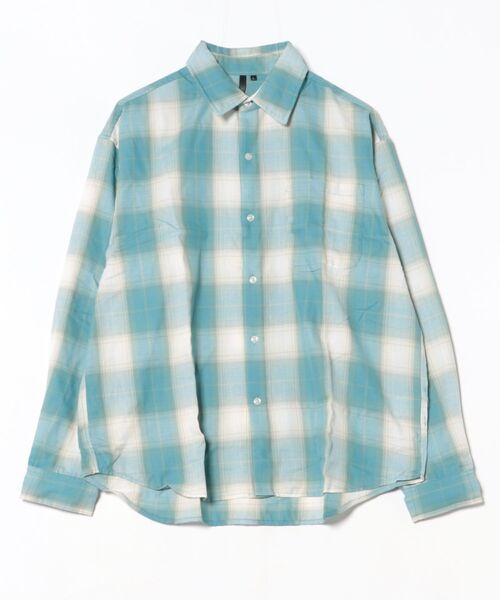 8(eight)(エイト)の「先染め長袖シャツ(シャツ/ブラウス・メンズ・グレー系その他/ホワイト系その他2/ブラック系その他/ブルー系その他/ホワイト系その他・LARGE/X-LARGE/MEDIUM)」の5枚目の写真