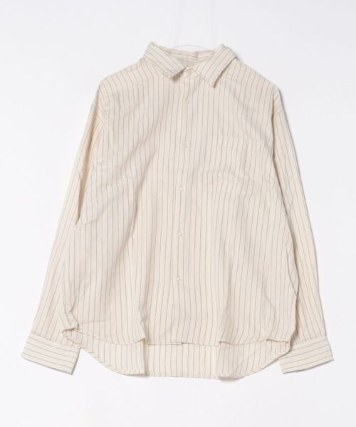 8(eight)(エイト)の「先染め長袖シャツ(シャツ/ブラウス・メンズ・グレー系その他/ホワイト系その他2/ブラック系その他/ブルー系その他/ホワイト系その他・LARGE/X-LARGE/MEDIUM)」の3枚目の写真