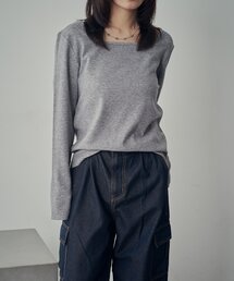 goocy（グーシー）の「【着回し抜群！】前後2WAYネックプルオーバー（Tシャツ/カットソー）」