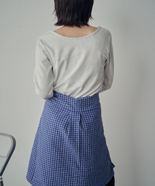 goocy（グーシー）の「【着回し抜群！】前後2WAYネックプルオーバー（Tシャツ/カットソー・レディース・ブラック/ブラック系その他/アイボリー/ライトグレー/グレー/ピンク・FREE）」の14枚目の写真