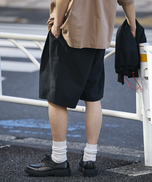 FREAK'S STORE（フリークスストア）の「限定展開 ウォッシャブル リネンミックス ショーツ 短パン ハーフパンツ ショートパンツ（その他パンツ・メンズ・チャコールグレー/ブラック/ベージュ・SMALL/MEDIUM/LARGE）」の19枚目の写真