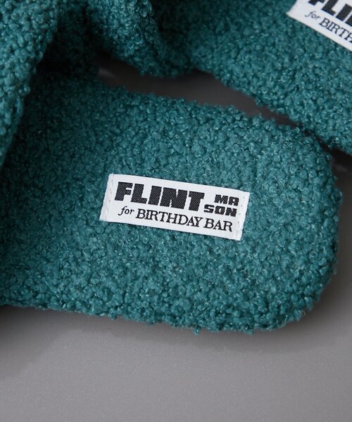 BIRTHDAY BAR（バースデイバー）の「【POTLUCK PASTA PARTY】タフティングスリッパ　2サイズ展開（ルームシューズ/スリッパ・レディース・ネイビー/グリーン・0）」の7枚目の写真