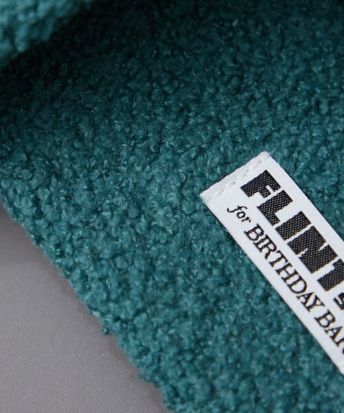 BIRTHDAY BAR（バースデイバー）の「【POTLUCK PASTA PARTY】タフティングスリッパ　2サイズ展開（ルームシューズ/スリッパ・レディース・ネイビー/グリーン・0）」の8枚目の写真