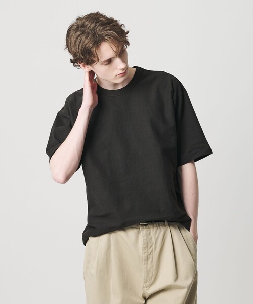 BEAUTY&YOUTH UNITED ARROWS(ビューティーアンドユースユナイテッドアローズ)の「"THE HEAVY" 10oz ヘビー ワイド クルーネック Tシャツ(Tシャツ/カットソー・メンズ・レッド/ホワイト/ダークグレー/シルバー・M/XL/L/S/XXL)」の5枚目の写真