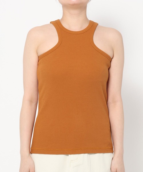 mysty woman（ミスティウーマン）の「カップツキアメスリタンク 666287（タンクトップ・レディース・レッド/オレンジ/アイボリー/ブラック・FREE）」の20枚目の写真