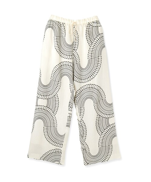 muller of yoshiokubo（ミュラーオブヨシオクボ）の「muller of yoshiokubo（ミュラーオブヨシオクボ）RADIAL PANTS（その他パンツ・レディース・ブラック・02/01）」の2枚目の写真