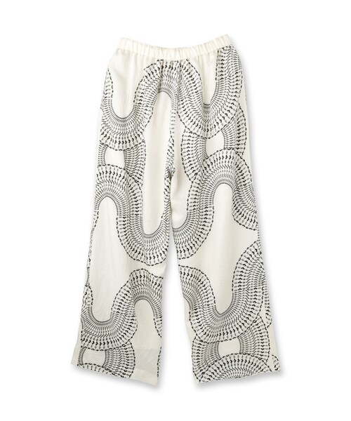 muller of yoshiokubo（ミュラーオブヨシオクボ）の「muller of yoshiokubo（ミュラーオブヨシオクボ）RADIAL PANTS（その他パンツ・レディース・ブラック・02/01）」の3枚目の写真