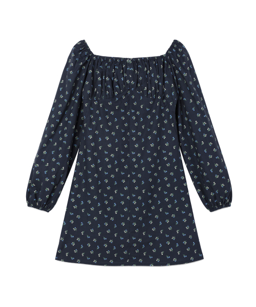 REORG(リオルグ)の「BATD FLOWER FRONT BANDING MINI OPS NAVY(ワンピース・レディース・その他・SMALL/MEDIUM)」の5枚目の写真