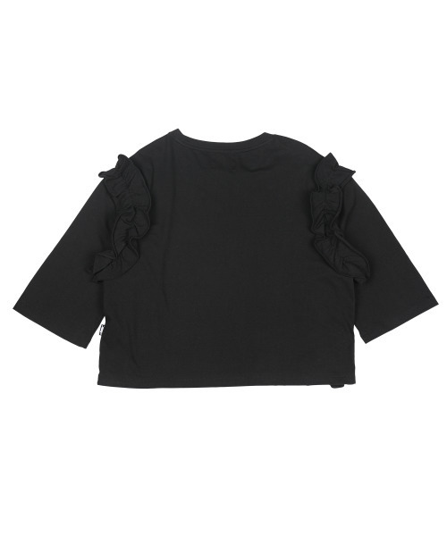 FIFI LAPIN(フィフィラパン)の「プリンセスラインラッフル5部袖Tシャツ/FS7WT71W BLACK(Tシャツ/カットソー・レディース・その他・FREE)」の3枚目の写真
