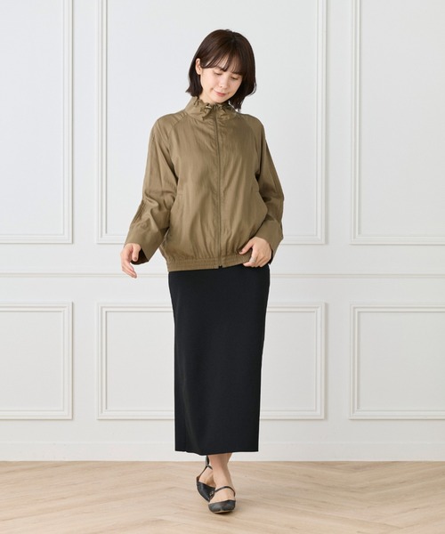 LE SOUK（ルスーク）の「ウェザーニドムバイオ ジップアップブルゾン（ブルゾン・レディース・カーキ/ダークブラウン・フリー）」の9枚目の写真