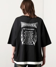ユニセックスアイテム】 D.TT.K LOGO OVERSIZE T-SHIRTS 刺繍 ロゴ