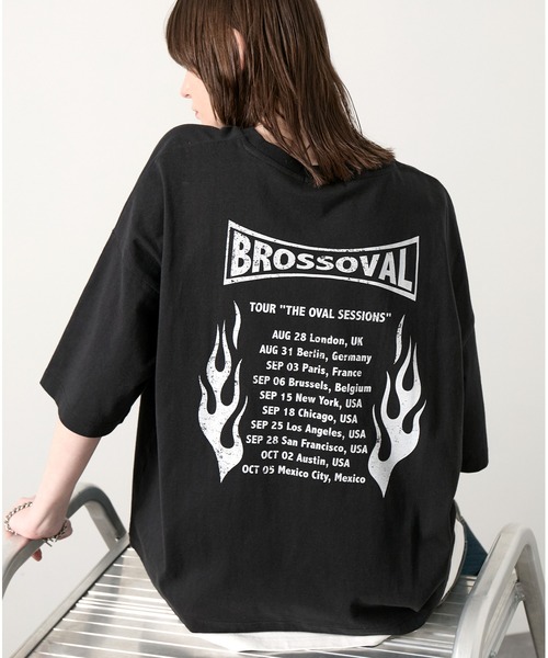 Alfred Alex Layered Oversized Tour Tee / винтажный фэйк‑рейд оверсайз банд‑футболка