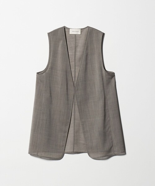 AEWEN MATOPH（イウエン マトフ）の「＜AEWEN MATOPH＞シアーベスト（ベスト・レディース・ブラック/モカ・FREE）」の15枚目の写真