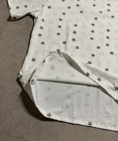 lilful(リルフル)の「【26年春夏新作】羽刺繍 星ドット柄 ワンショルダートップス(Tシャツ/カットソー・レディース・ホワイト・L/M)」の16枚目の写真