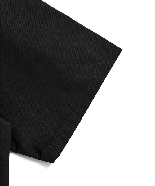 TAION（タイオン）の「【TAION(タイオン)】〈ユニセックス〉ノンダウン ワーク ハーフスリーブ シャツ（シャツ/ブラウス・メンズ・ダークネイビー/ダークオリーブ/ブラック・XL/L/M/S/2XL）」の6枚目の写真