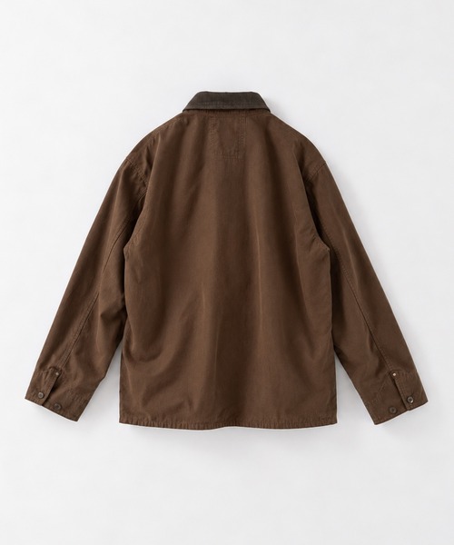 CANAL JEAN(キャナルジーン)の「ARMY TWILL ダックロガージャケット(その他アウター・レディース・ブラウン・LARGE)」の2枚目の写真