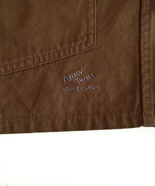 CANAL JEAN(キャナルジーン)の「ARMY TWILL ダックロガージャケット(その他アウター・レディース・ブラウン・LARGE)」の10枚目の写真