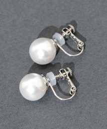 flower | クラシックパールイヤリング(イヤリング)