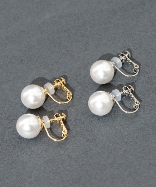 flower（フラワー）の「クラシックパールイヤリング（イヤリング・レディース・ゴールド/シルバー・FREE）」の11枚目の写真