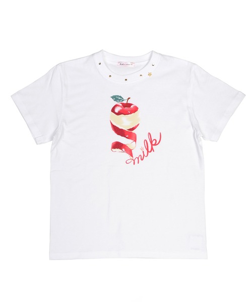 MILK(ミルク)の「Apple Talk Tシャツ(Tシャツ/カットソー・レディース・B/A・FREE)」の8枚目の写真