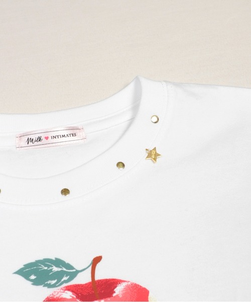 MILK(ミルク)の「Apple Talk Tシャツ(Tシャツ/カットソー・レディース・B/A・FREE)」の10枚目の写真