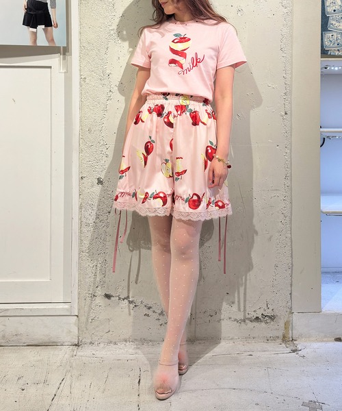 MILK(ミルク)の「Apple Talk Tシャツ(Tシャツ/カットソー・レディース・B/A・FREE)」の7枚目の写真