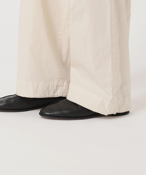 CALMER(カルメール)の「NATURAL DYE PANTS / ナチュラルダイパンツ(その他パンツ・レディース・アイボリー/ライトグレー・1/2/3)」の6枚目の写真