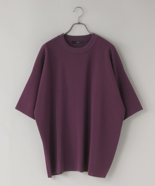 LOWRYS FARM(ローリーズファーム)の「【LFM(U)】14GハーフミラノクルーTSS 676296(Tシャツ/カットソー・メンズ・ブラウン/その他/ライトピンク/ブラック・MEDIUM/LARGE)」の2枚目の写真