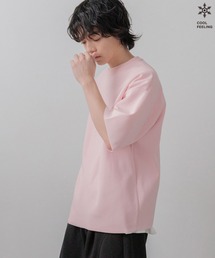 LOWRYS FARM | 【LFM(U)】１４ＧハーフミラノクルーＴＳＳ/接触冷感　 676296(Tシャツ/カットソー)